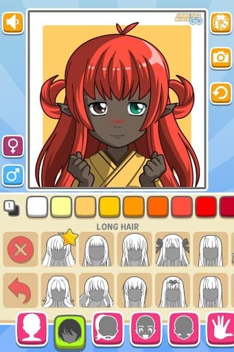 Anime Face Maker GO screenshot 4