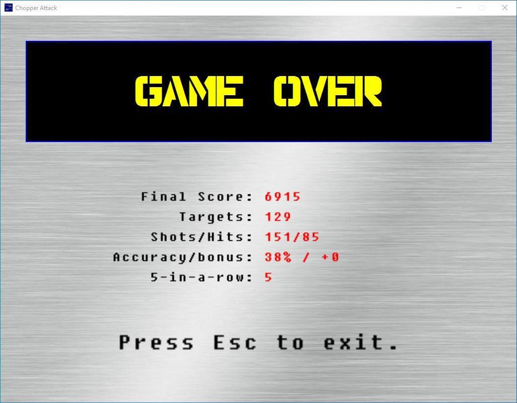 Chopper Attack (itch) screenshot 5