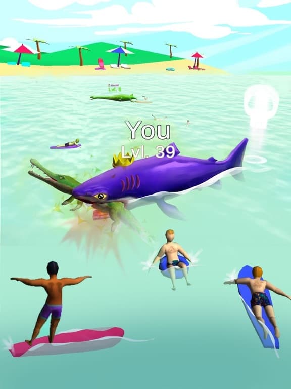 Shark Attack Simulator-io game screenshot 4