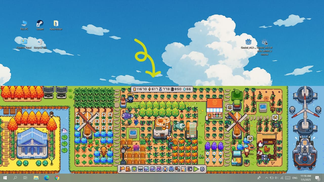 海島機器人農場 screenshot 2