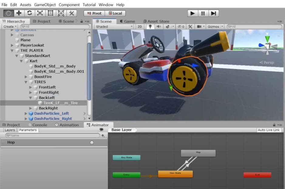Mario Kart Demo (Source Code & Tutorials) by Unity 3D screenshot 6