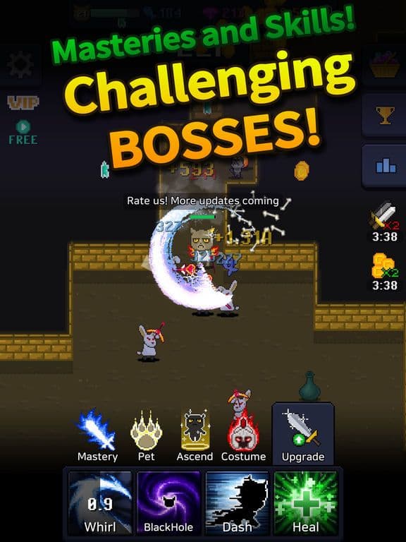 Cat Tower - Idle RPG screenshot 4