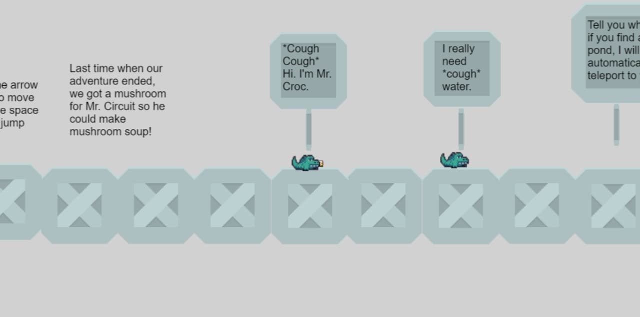 The Game With No Checkpoints 3: Mr. Croc