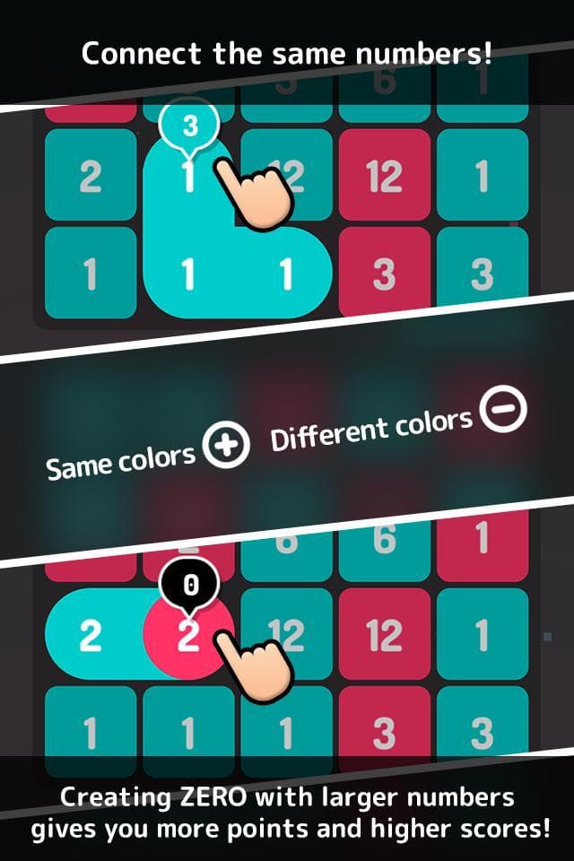 +/-0: Magical Math Puzzle screenshot 3