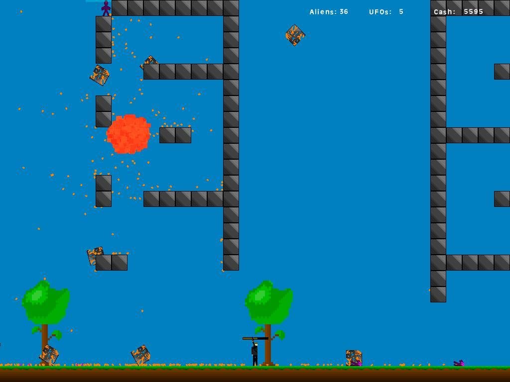 Alien Invasion (itch) (Grandma_Inferno) screenshot 4