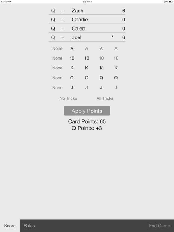 SpitzScore screenshot 2