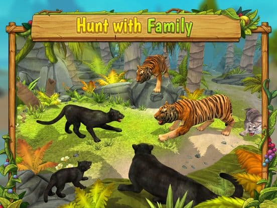 Panther Family Sim: Jungle screenshot 3