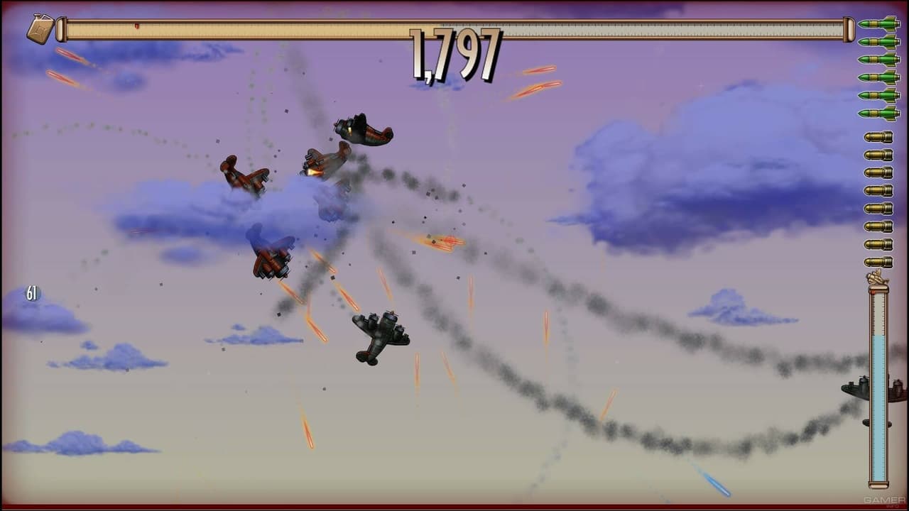 Rogue Aces Deluxe - 2D aerial combat with local multiplayer deathmatches screenshot 6
