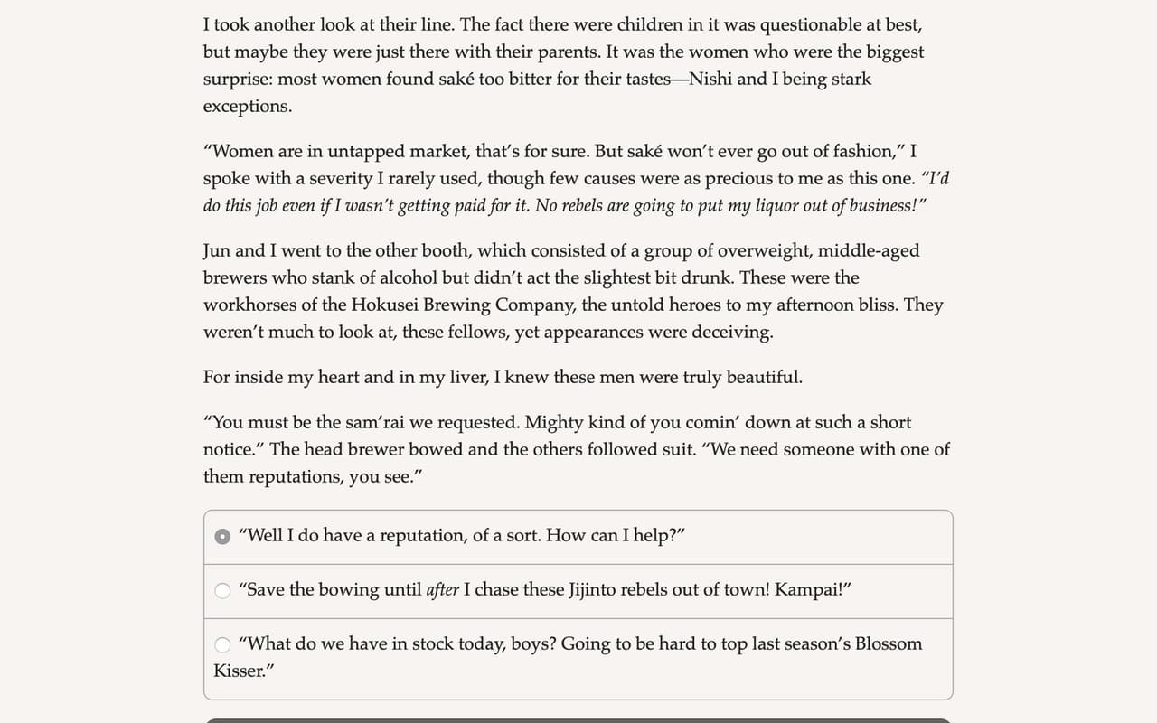 Samurai of Hyuga Book 4 screenshot 5