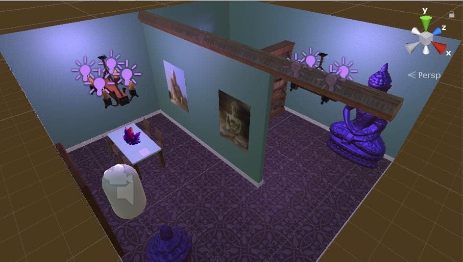 Amethyst Monks Room