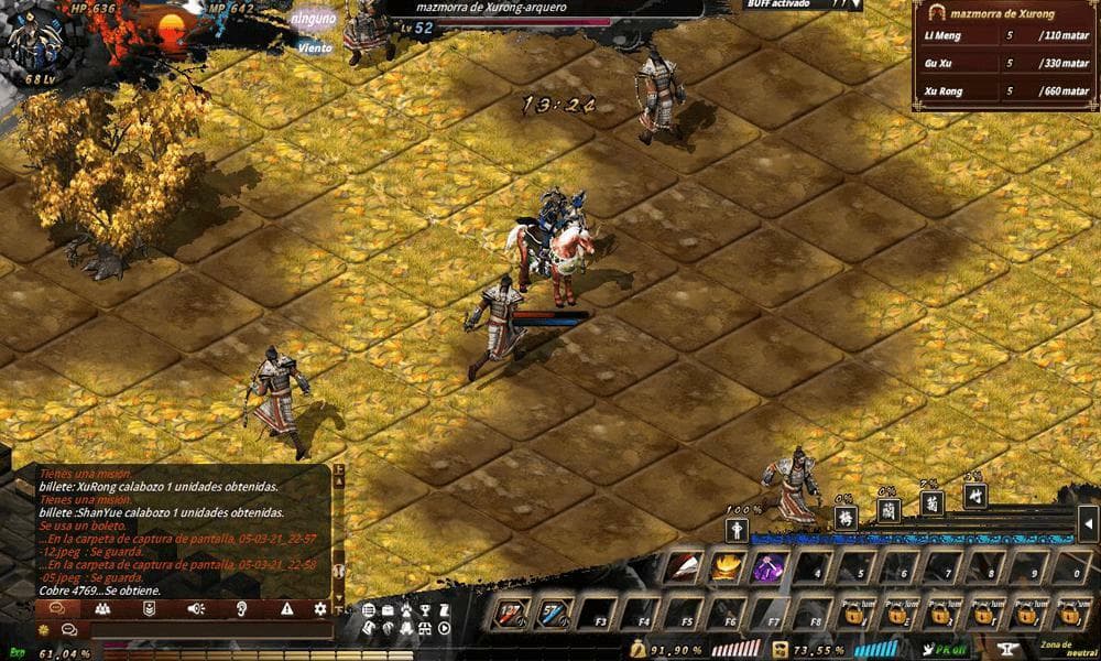 레트로삼국지(MMORPG 한국어) screenshot 3