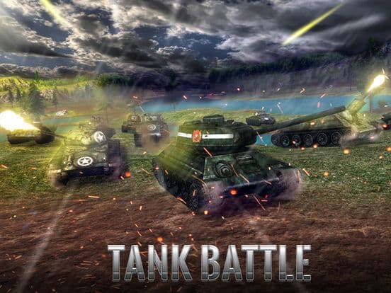 Tank Battles 3D: WWII Warfare screenshot 2
