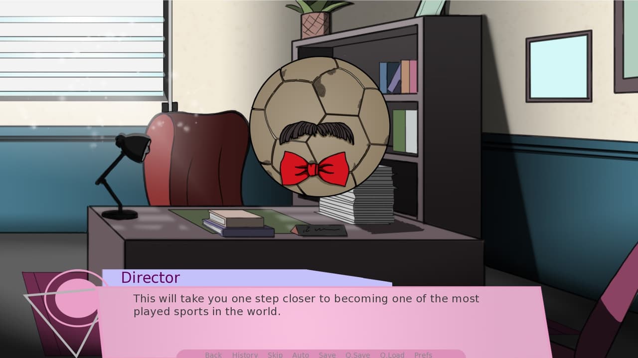 My Dream Sport Dating Simulator (itch) screenshot 2