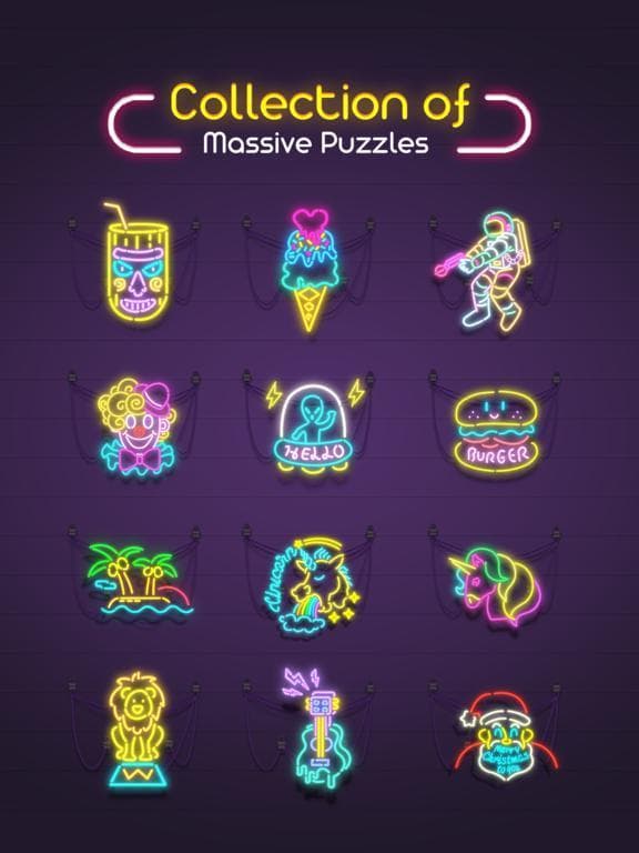 Neon It! - 3D Light Art Puzzle screenshot 4