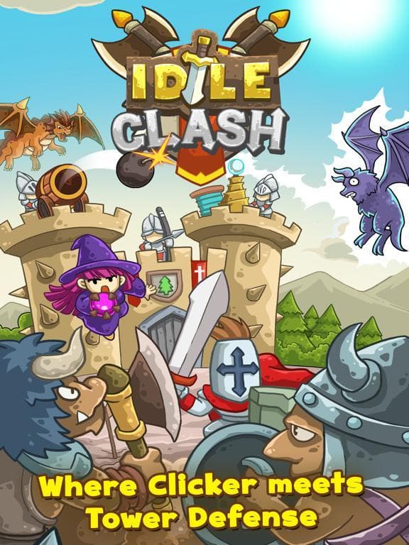 Idle Clash - Frontier Defender screenshot 2