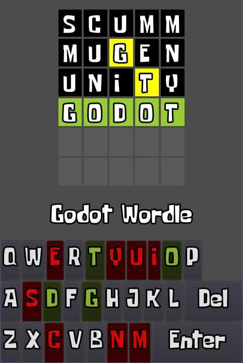 Godot Wordle