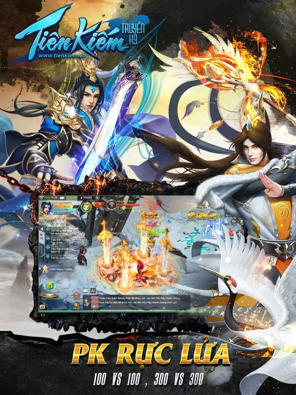 Tiên Kiếm Truyền Kỳ Mobile screenshot 2