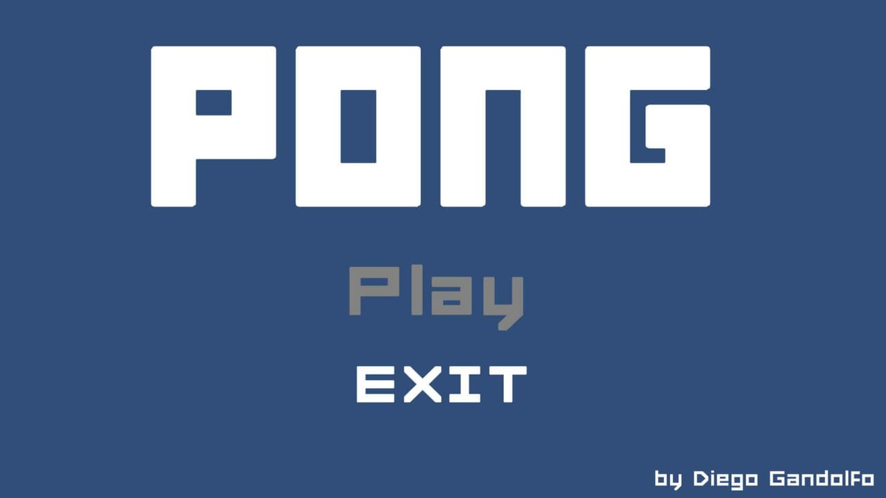 Pong (itch) (Diego Gandolfo) screenshot 2