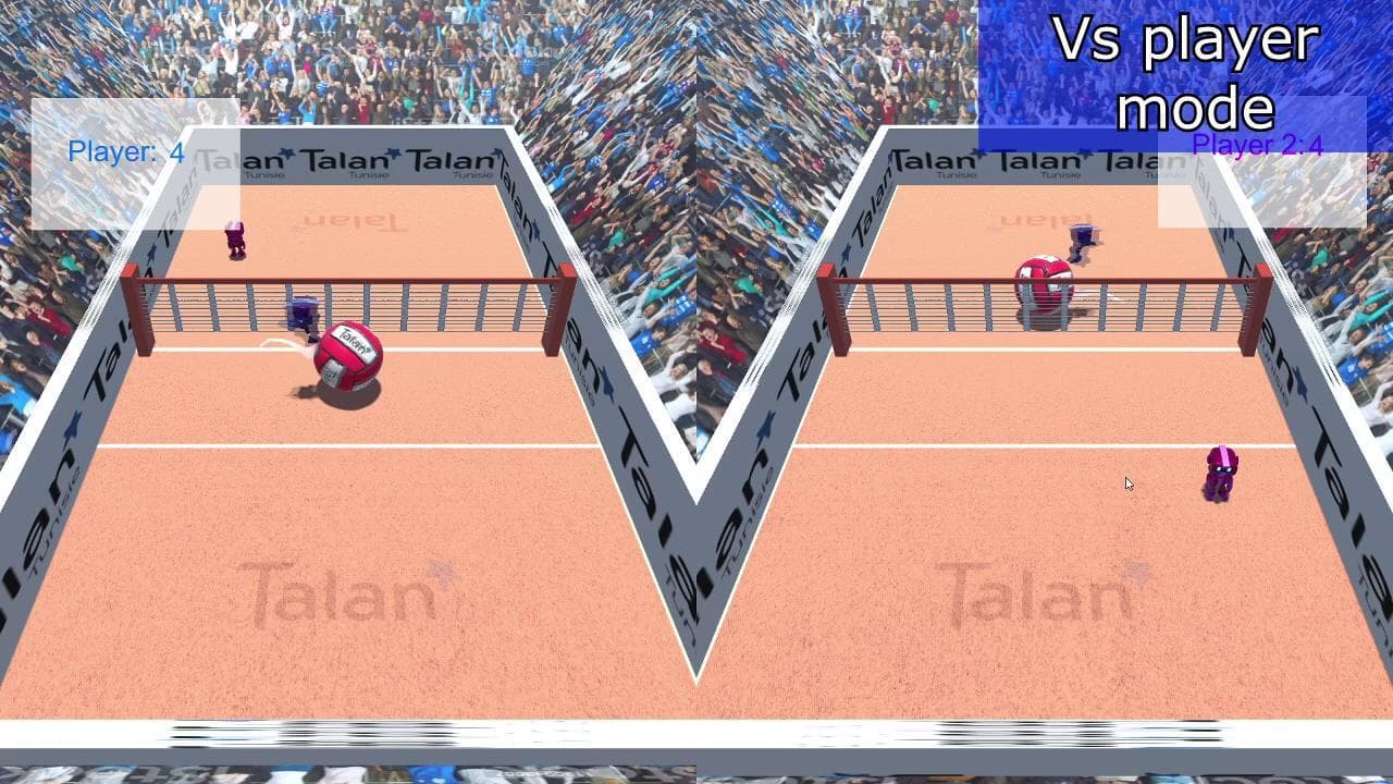 Volley ball game screenshot 3