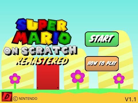 Super Mario on Scratch Remastered - HTML Port screenshot 2
