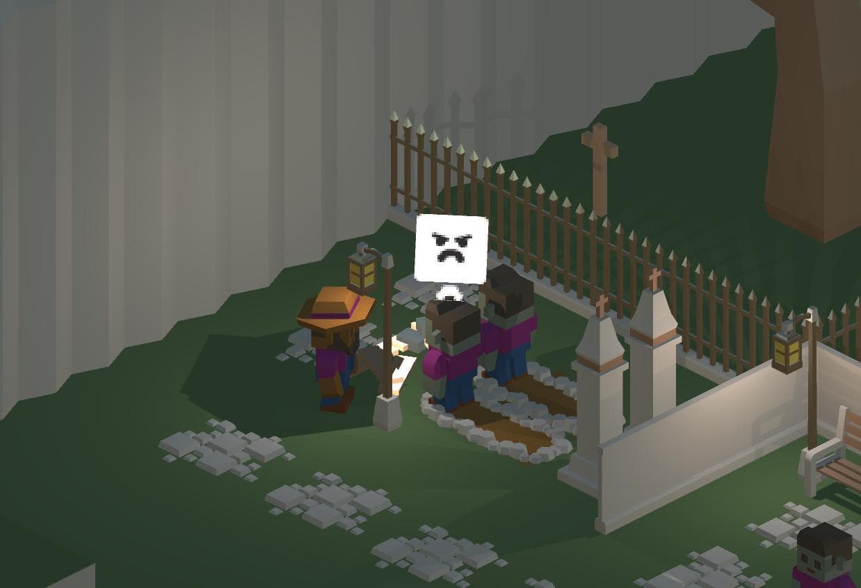 Graveyard shift (itch) (WhySoup) screenshot 4