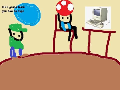 Luigi Teaches Typing screenshot 4