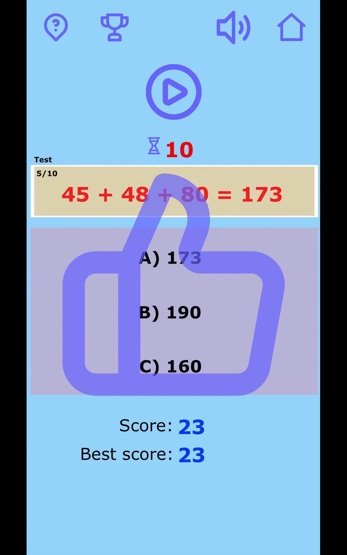 MathTest22 screenshot 4