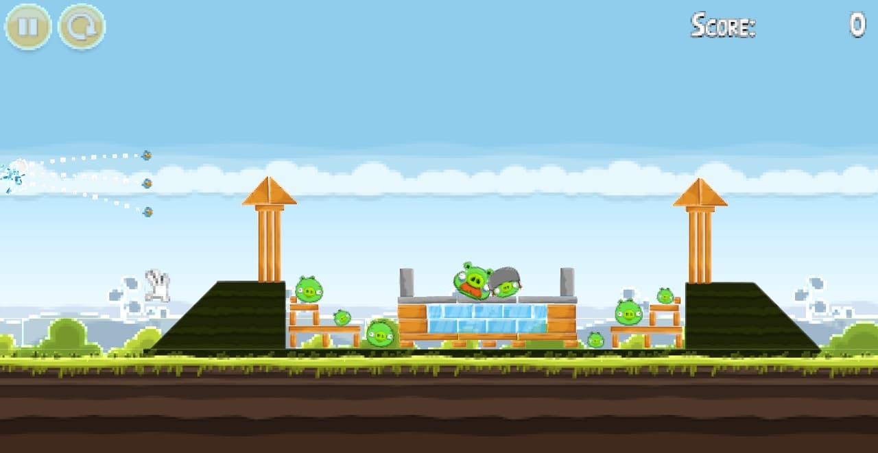 Angry Birds 8-Bit screenshot 3
