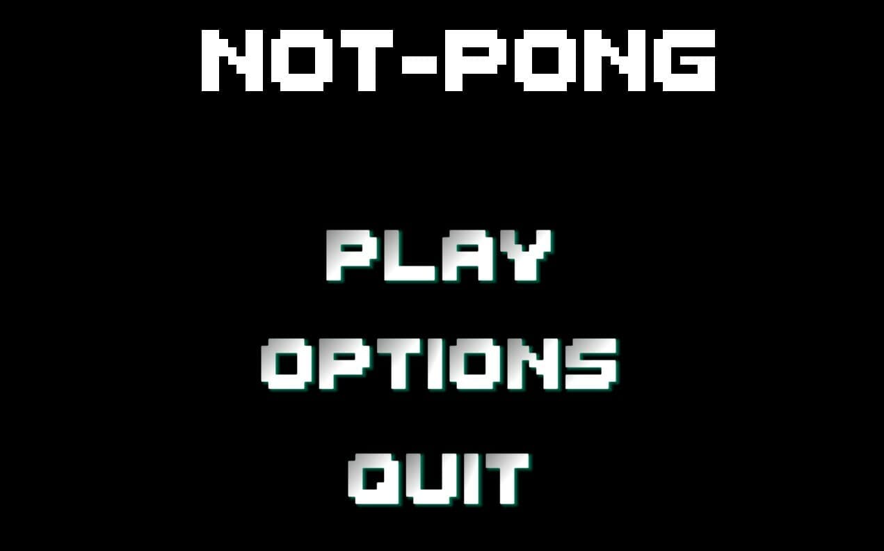 Not-Pong screenshot 2
