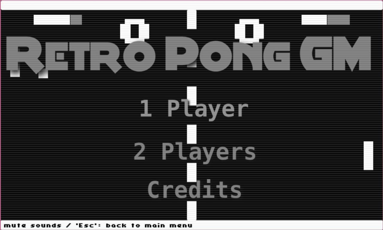 RetroPong GM