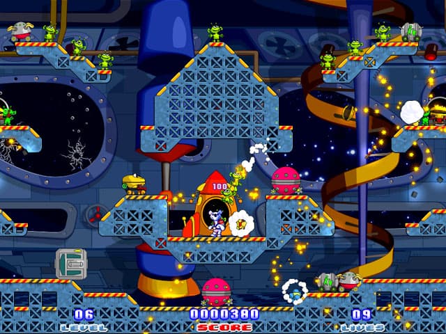 Snowy: Space Trip screenshot 2