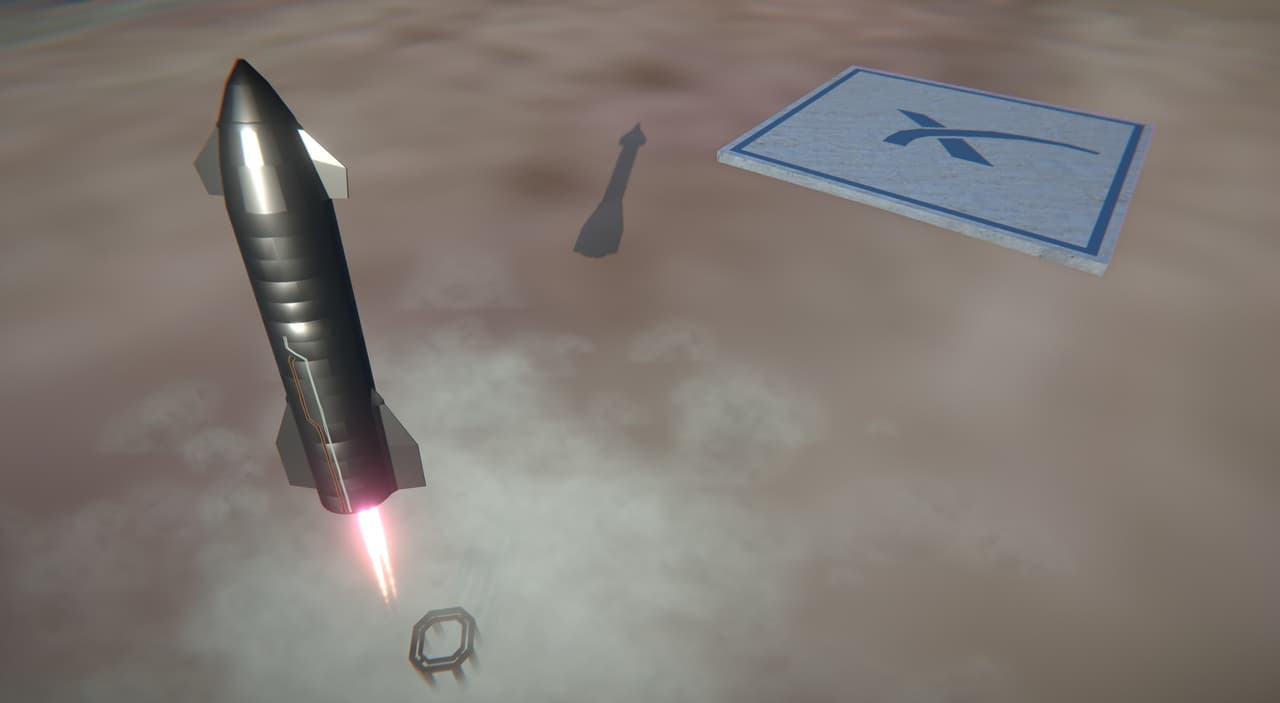 Starship SN8 "Simulator" screenshot 4