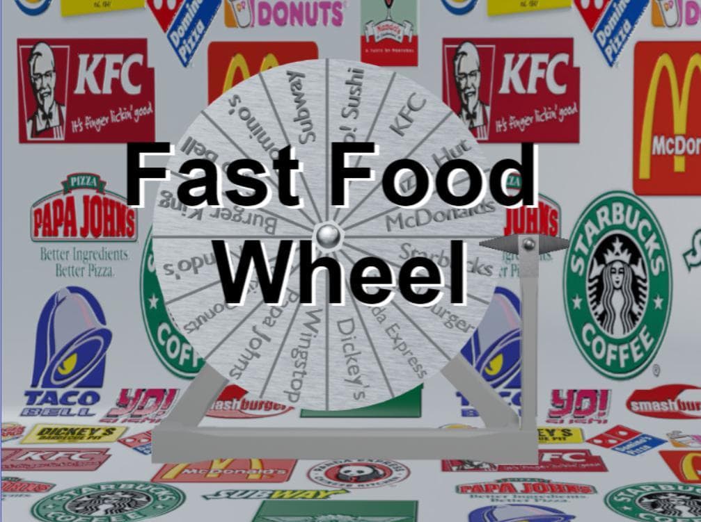 Fast Food Wheel screenshot 3