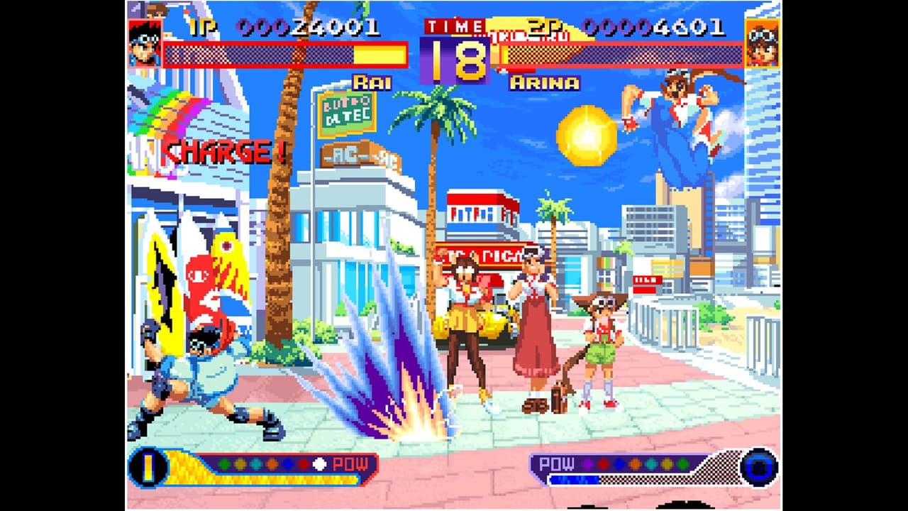ACA NEOGEO WAKU WAKU 7 screenshot 2