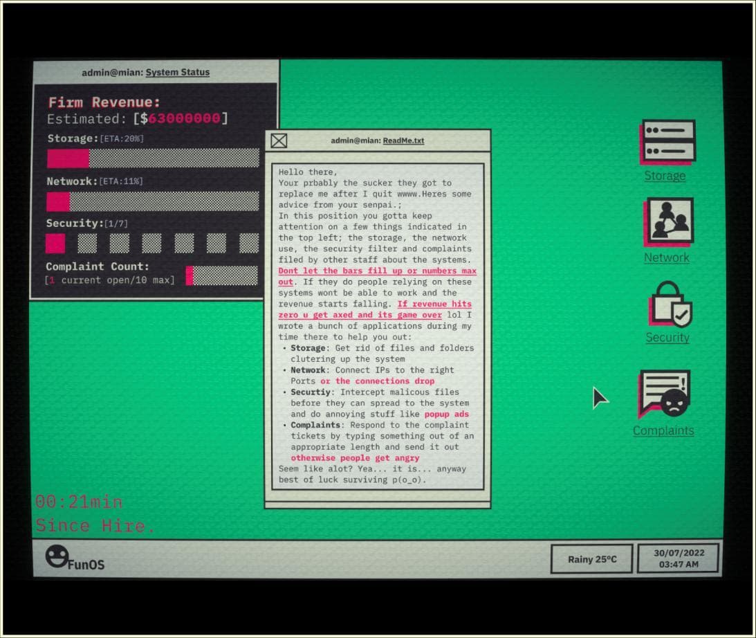 DO YOUR JOB (Yarrow) screenshot 3