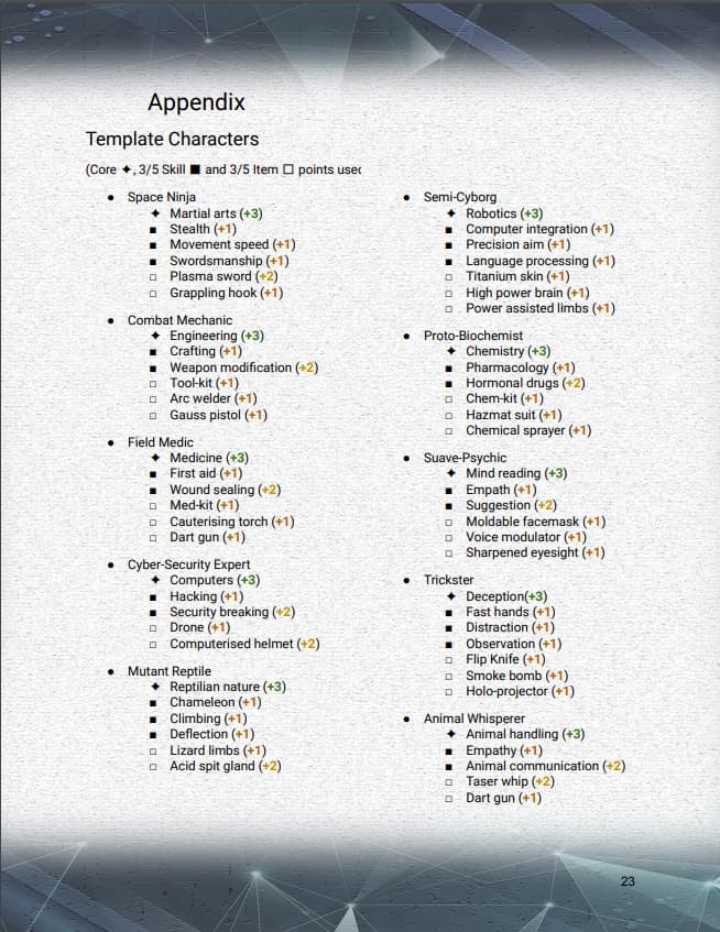 Cybertopia TTRPG - Rulebook