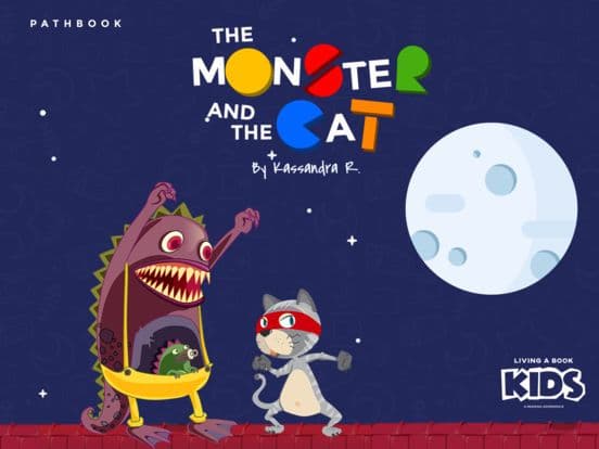 Monster and Cat - Interactive story Play Book game screenshot 2