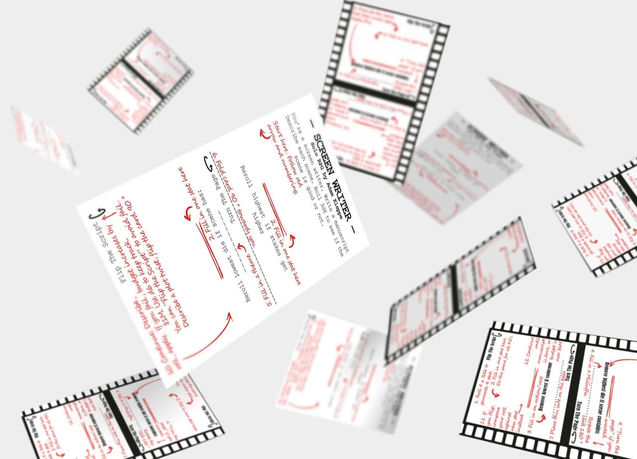 Screen Writer: Business Card RPG screenshot 2