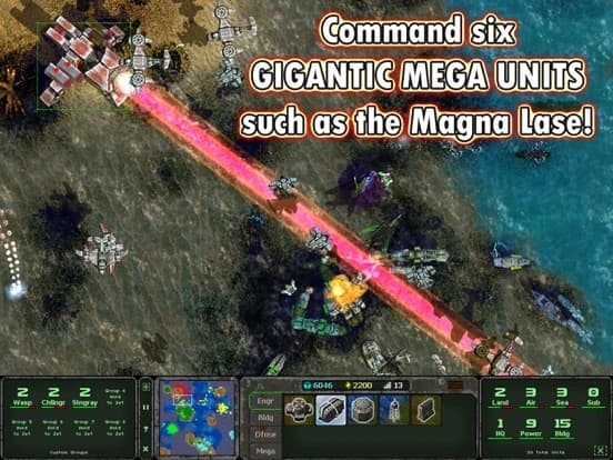 Land Air Sea Warfare HD RTS screenshot 2