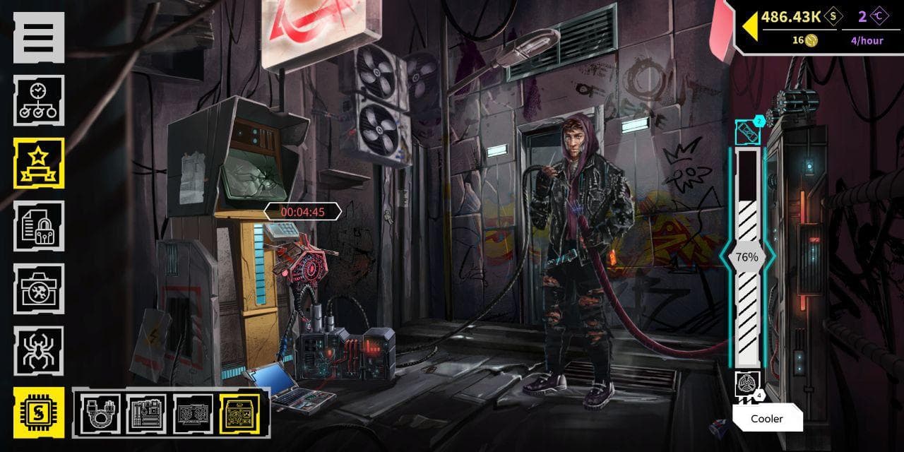 Cyberpunk Infinity: Dystopian Mining Sci-Fi Tale screenshot 6