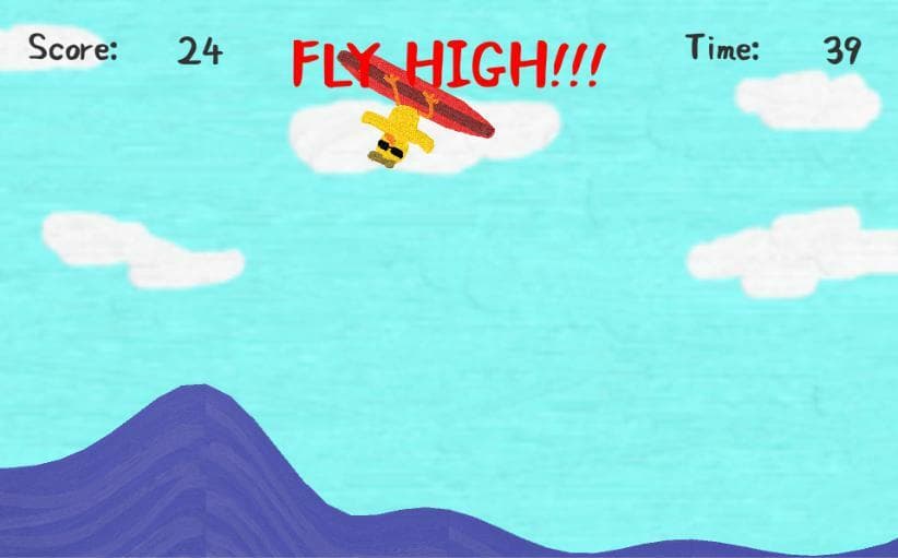 Fly High, Surfing Duck!
