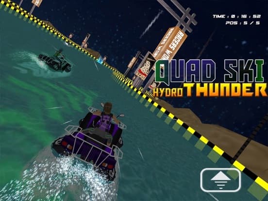 Quad Ski Hydro Thunder - Free JetSki Racing Game screenshot 5