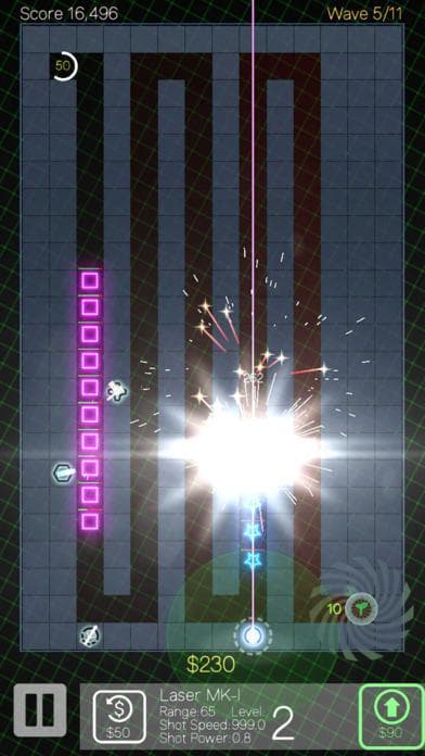 neoDefense Lite: Tower Defense screenshot 4