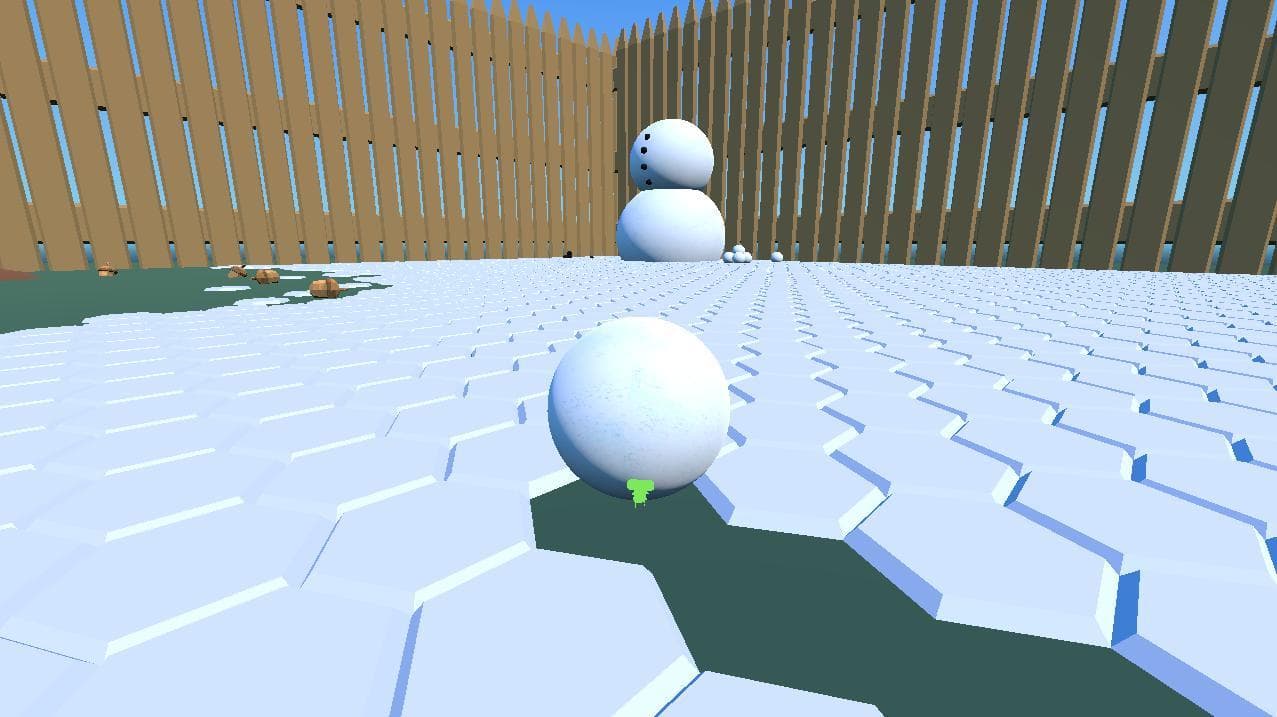 Katamari Snow Day screenshot 3