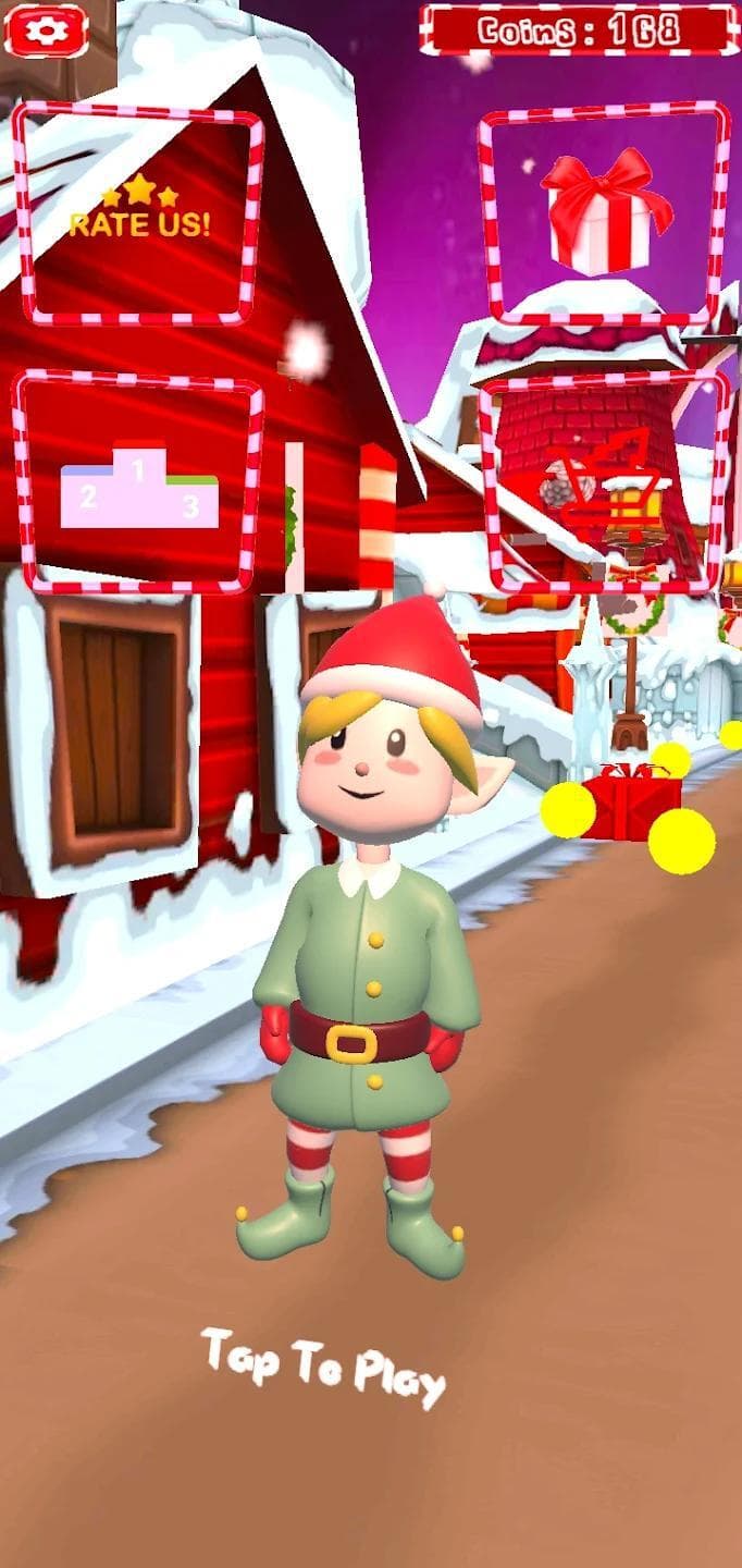 santa runner (android) screenshot 6