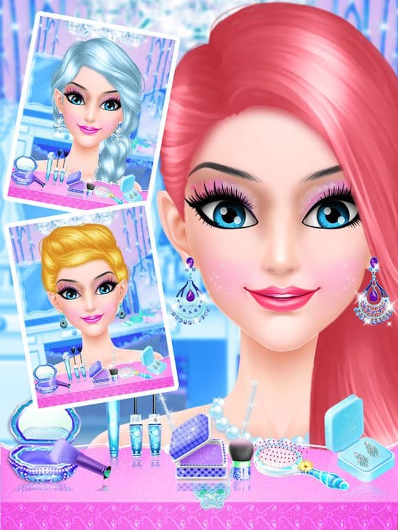 Ice Queen Salon - girls makeover games screenshot 3