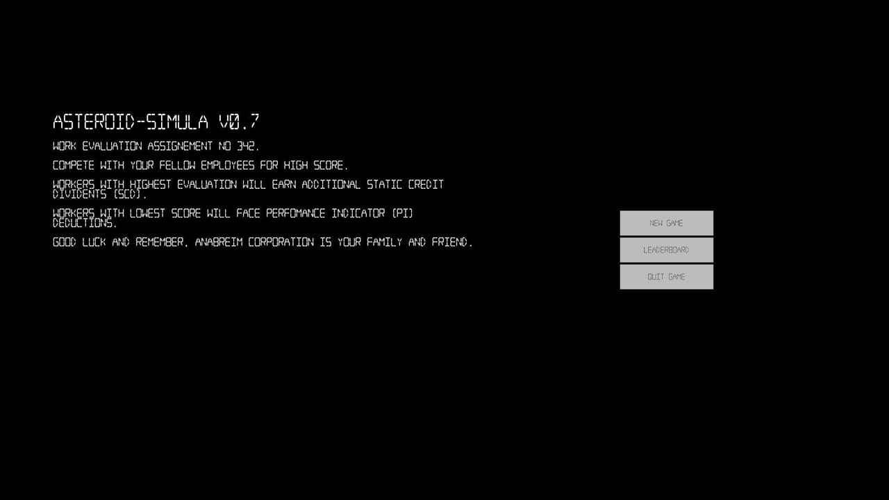 ASTEROID-SIMULA screenshot 2