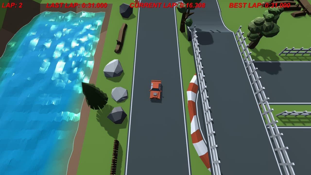 Low Poly Racing (Prioneto Games) screenshot 5