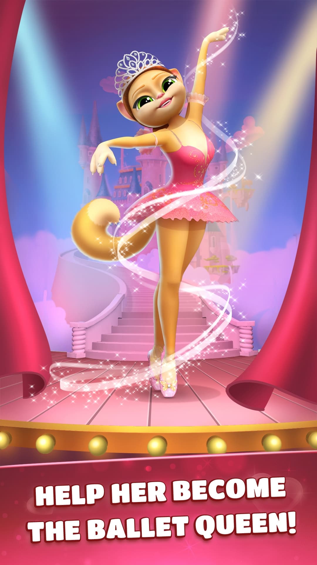 Talking Cat Emma - My Ballerina screenshot 3