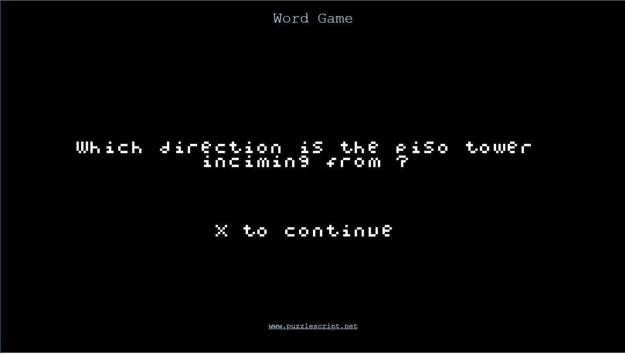 Word Game (itch)